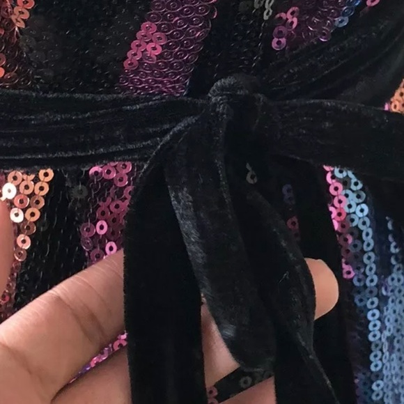 NWT ZARA MULTI COLOURED SEQUENCE DRESS - Picture 6 of 15